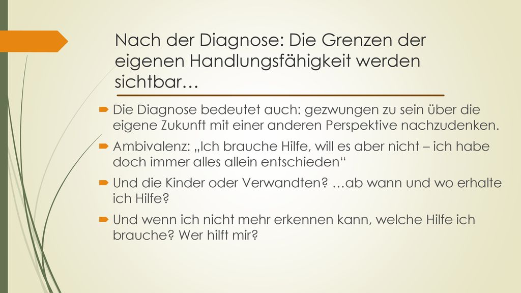Demenz Und Sterben Was Ist Bei Demenz Anders Ppt Herunterladen