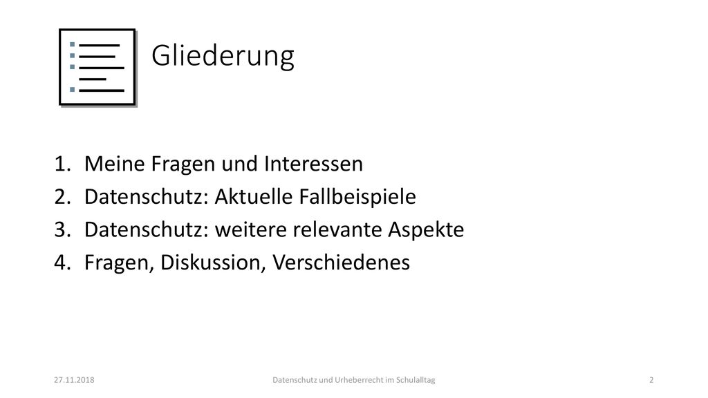 Datenschutz und Urheberrecht im Schulalltag