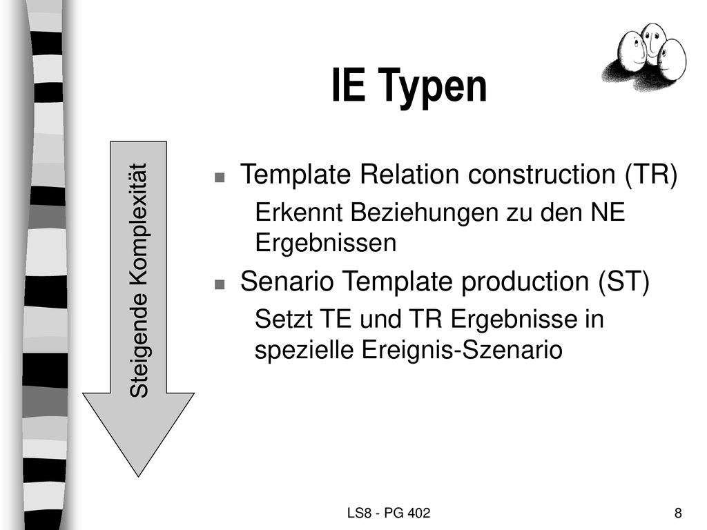 IE Typen Template Relation construction (TR)