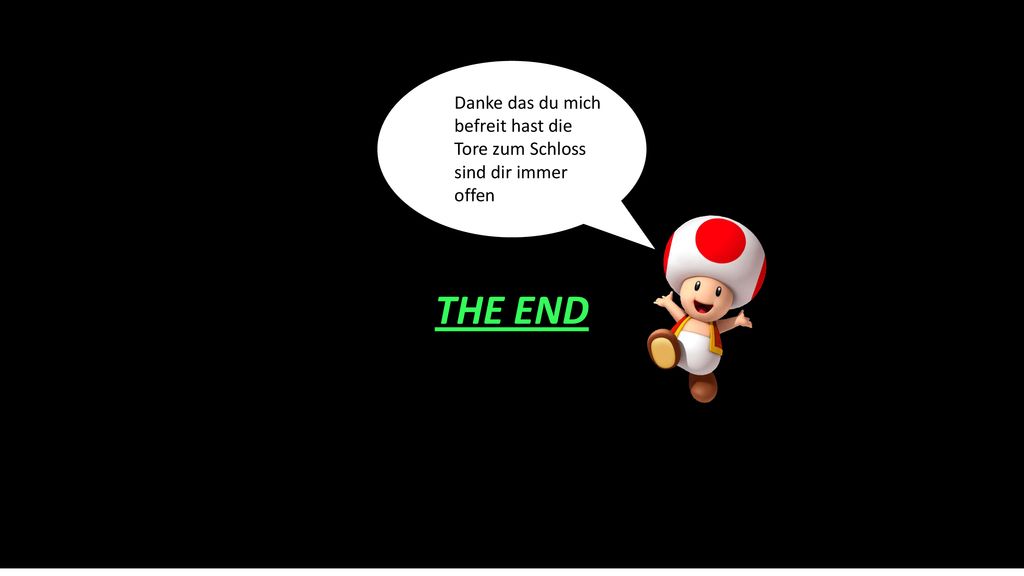 Danke das du mich befreit hast die Tore zum Schloss sind dir immer offen