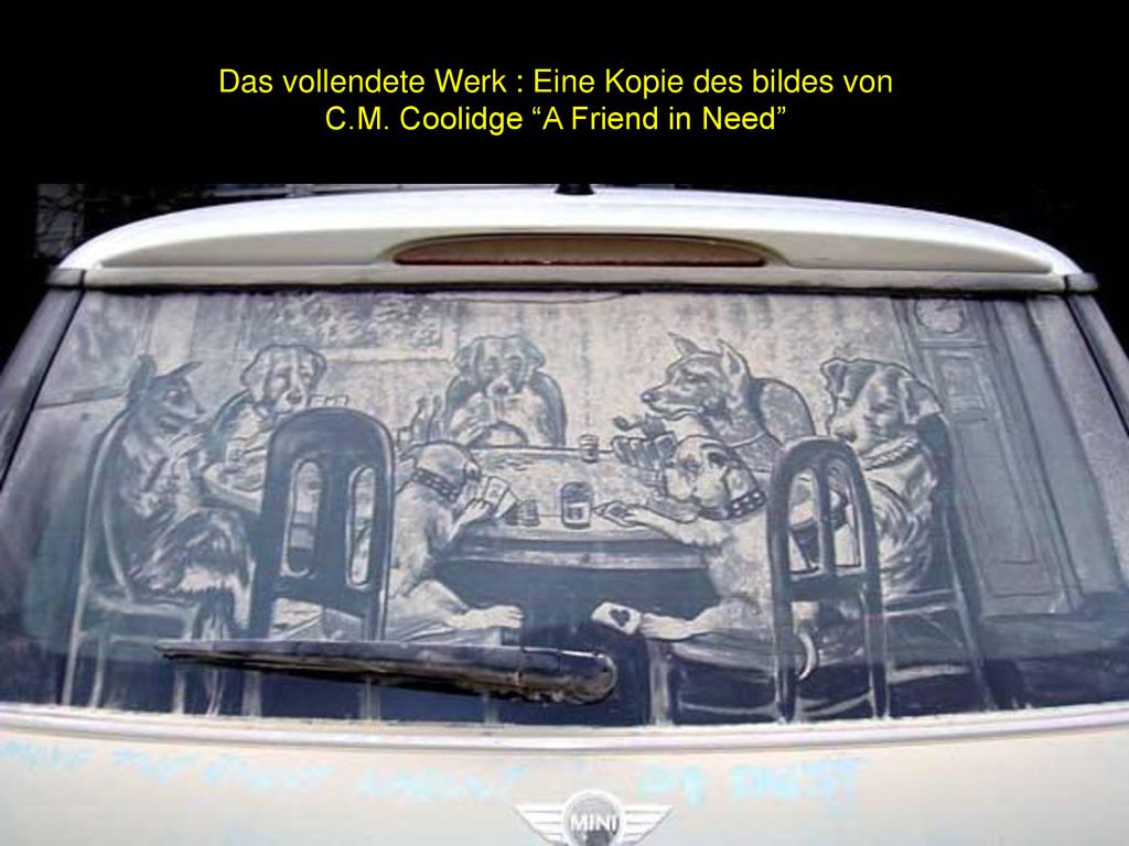 Das vollendete Werk : Eine Kopie des bildes von C. M
