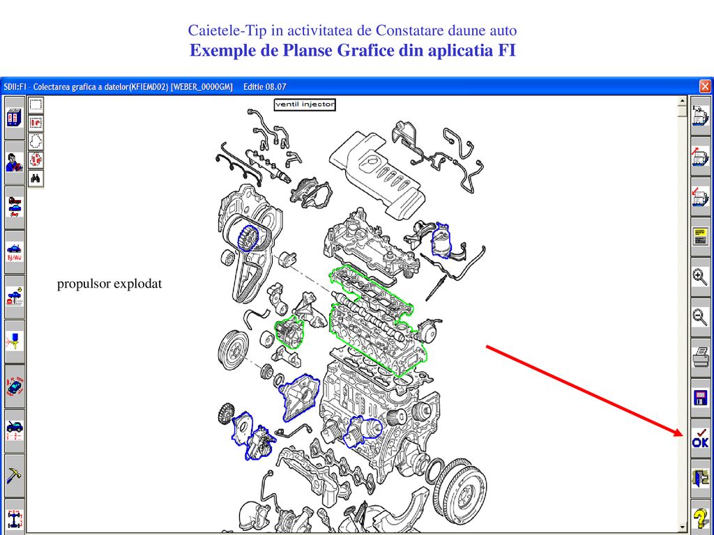 Caietele-Tip in activitatea de Constatare daune auto Exemple de Planse Grafice din aplicatia FI