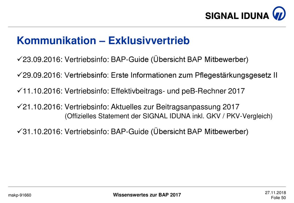 Wissenswertes zur BAP ppt herunterladen