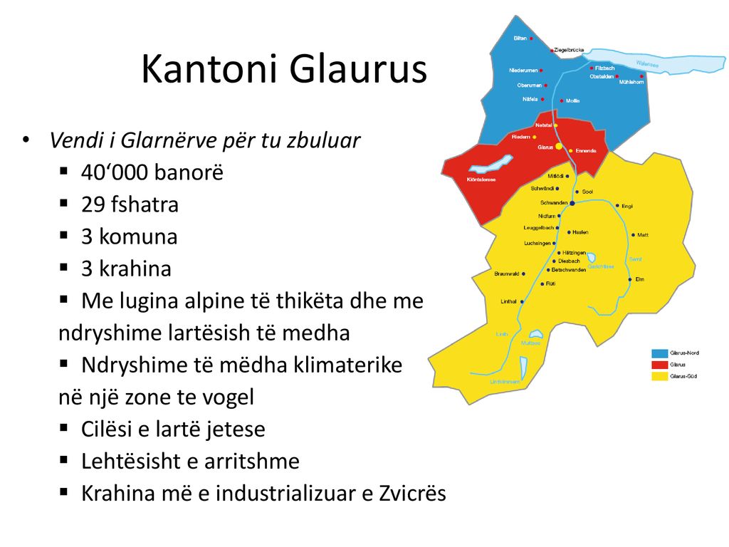 Kantoni Glaurus Vendi i Glarnërve për tu zbuluar 40‘000 banorë