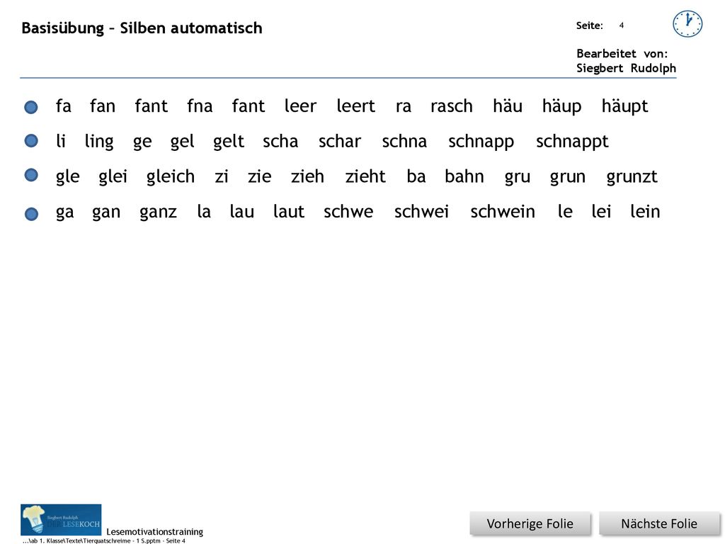 fa fan fant fna fant leer leert ra rasch häu häup häupt li ling ge gel