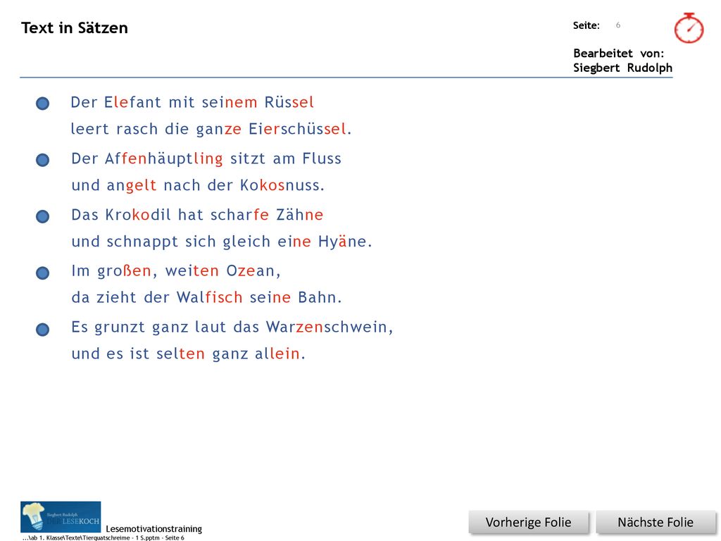 Der Elefant mit seinem Rüssel leert rasch die ganze Eierschüssel.