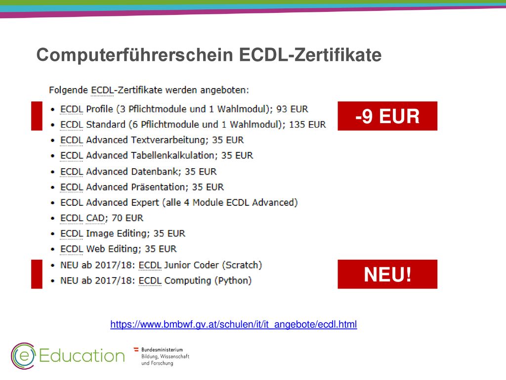 Eeducation Meeting Salzburg - Ppt Herunterladen