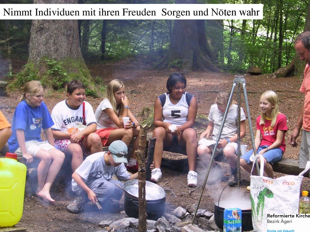 Nimmt Individuen mit ihren Freuden, Sorgen und Nöten wahr