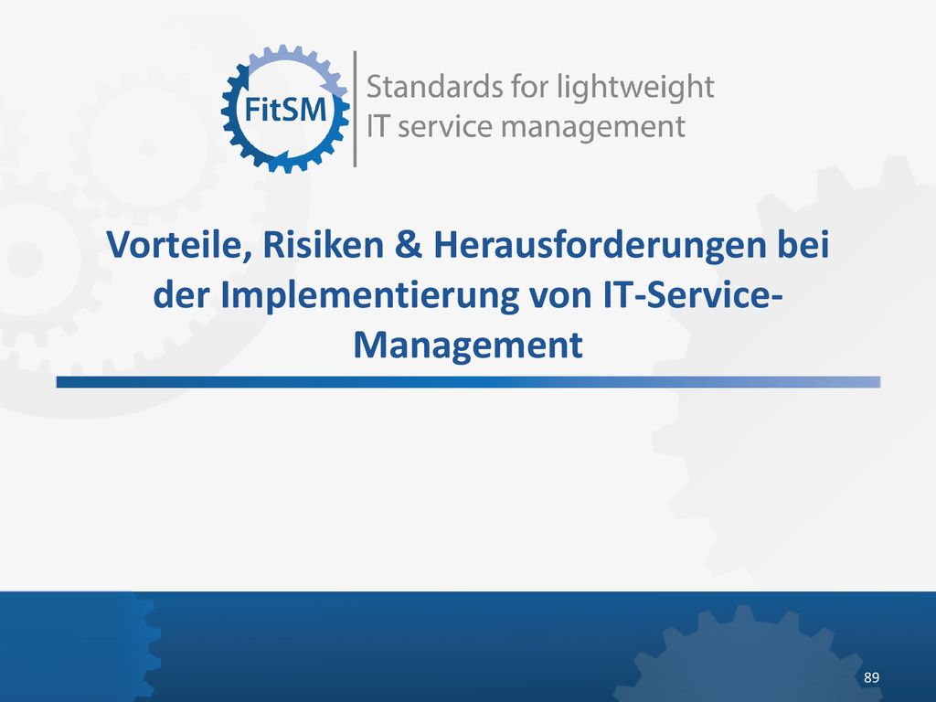 Vorteile, Risiken & Herausforderungen bei der Implementierung von IT-Service-Management
