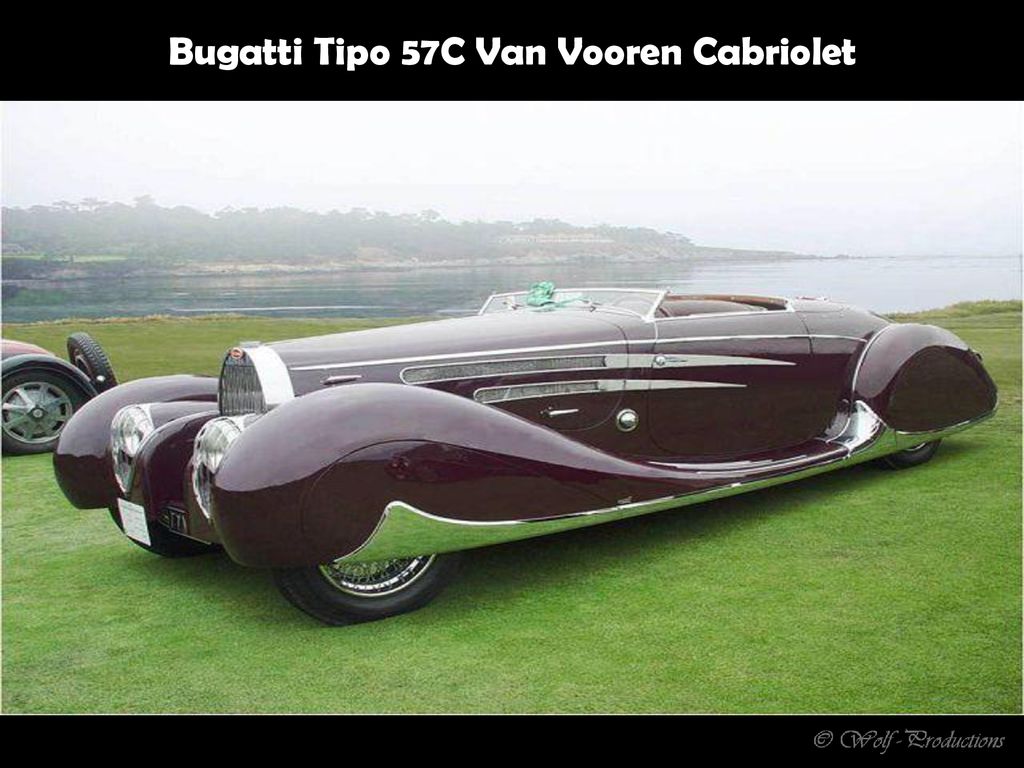 Bugatti Tipo 57C Van Vooren Cabriolet