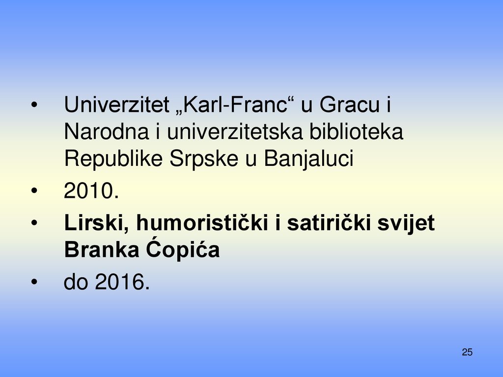 Univerzitet „Karl-Franc u Gracu i Narodna i univerzitetska biblioteka Republike Srpske u Banjaluci