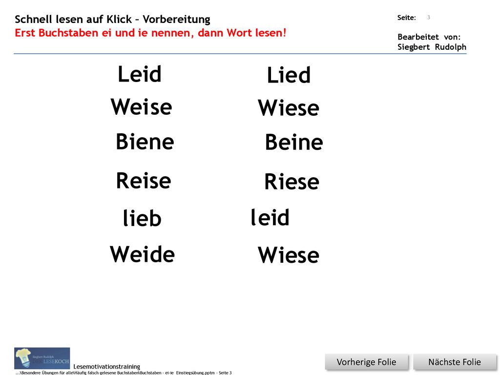 L d ei L d ie W se ei W se ie B ne ie B ne ei R se ei R se ie l b ie