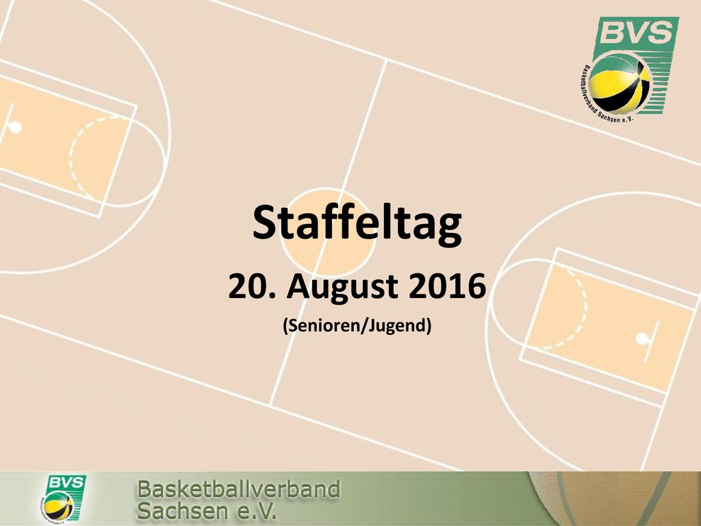 Staffeltag 20. August 2016 (Senioren/Jugend)