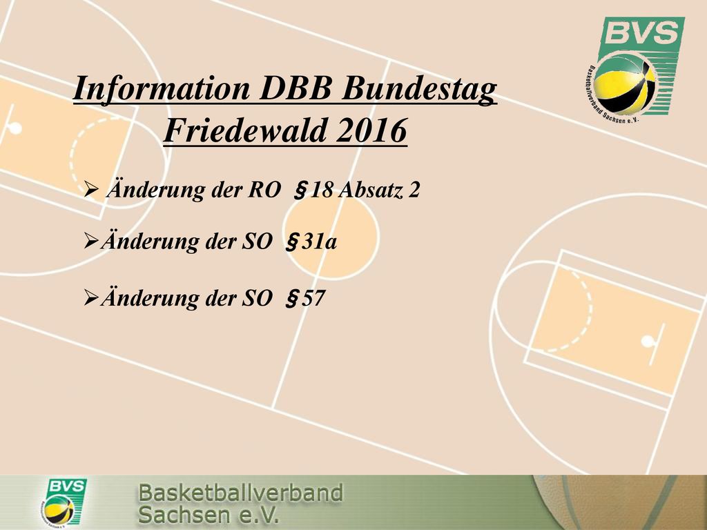 Information DBB Bundestag Friedewald 2016
