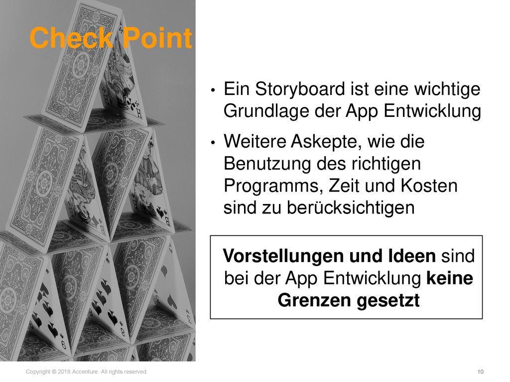 Ein Storyboard ist eine wichtige Grundlage der App Entwicklung