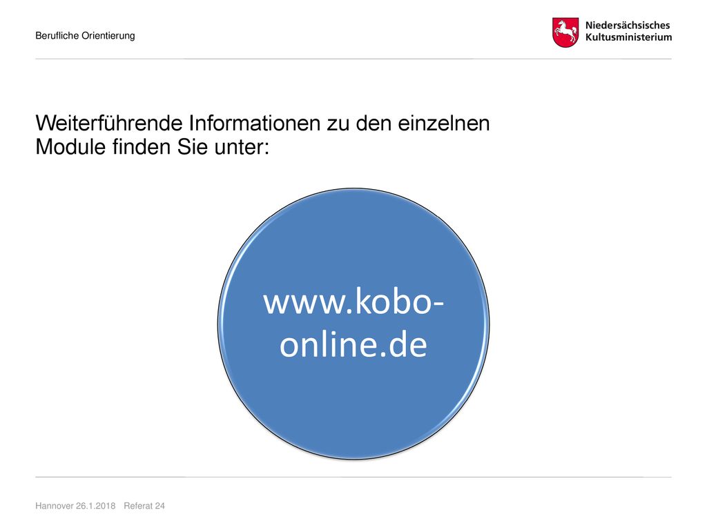 Weiterführende Informationen zu den einzelnen Module finden Sie unter: