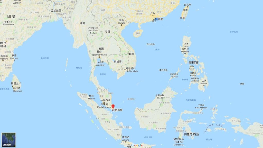 in Südostasien, befindet sich am Ende der malaiischen Halbinsel zwischen Malaysia und Indonesien