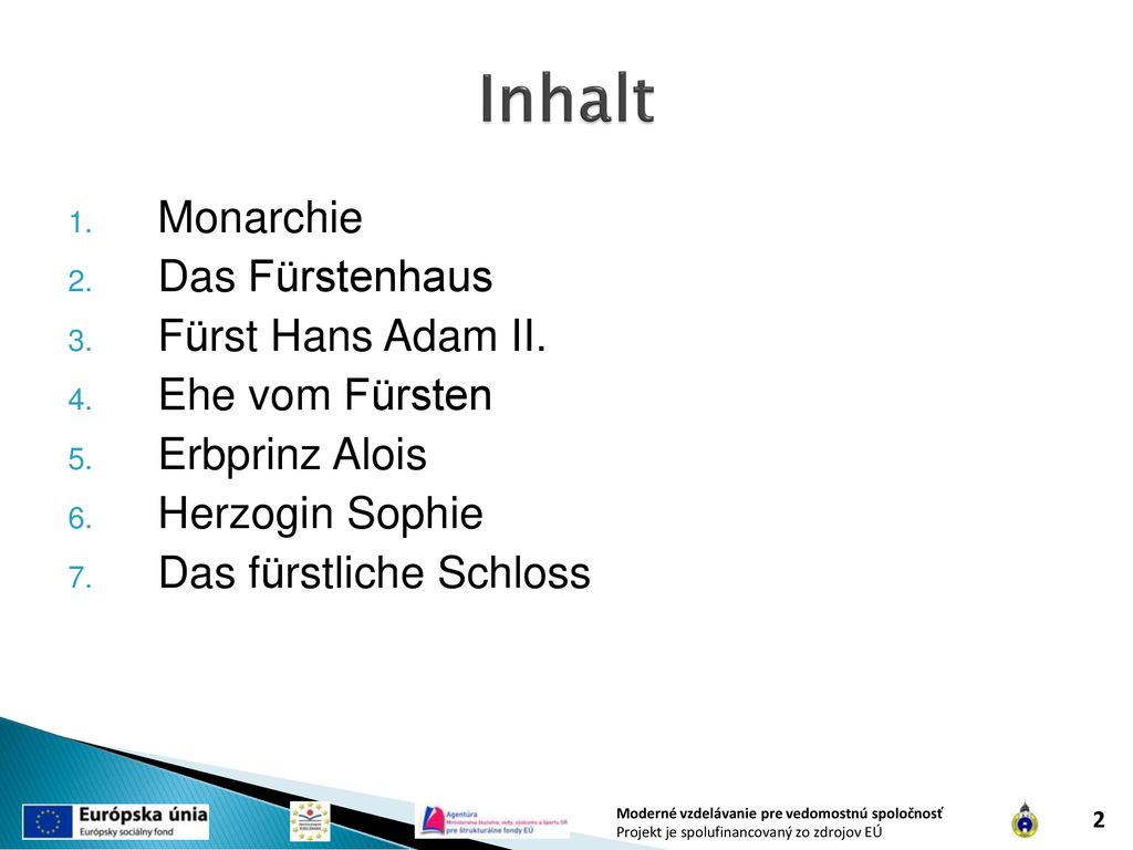 Inhalt Monarchie Das Fürstenhaus Fürst Hans Adam II. Ehe vom Fürsten