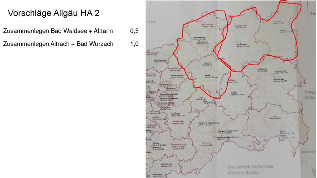 Vorschläge Allgäu HA 2 Zusammenlegen Bad Waldsee + Alttann 0,5