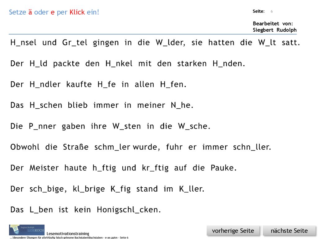 H_nsel und Gr_tel gingen in die W_lder, sie hatten die W_lt satt.
