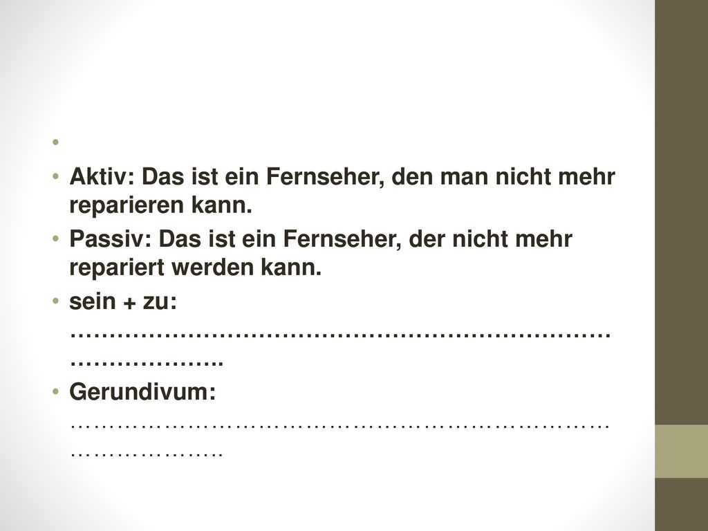 Aktiv: Das ist ein Fernseher, den man nicht mehr reparieren kann.