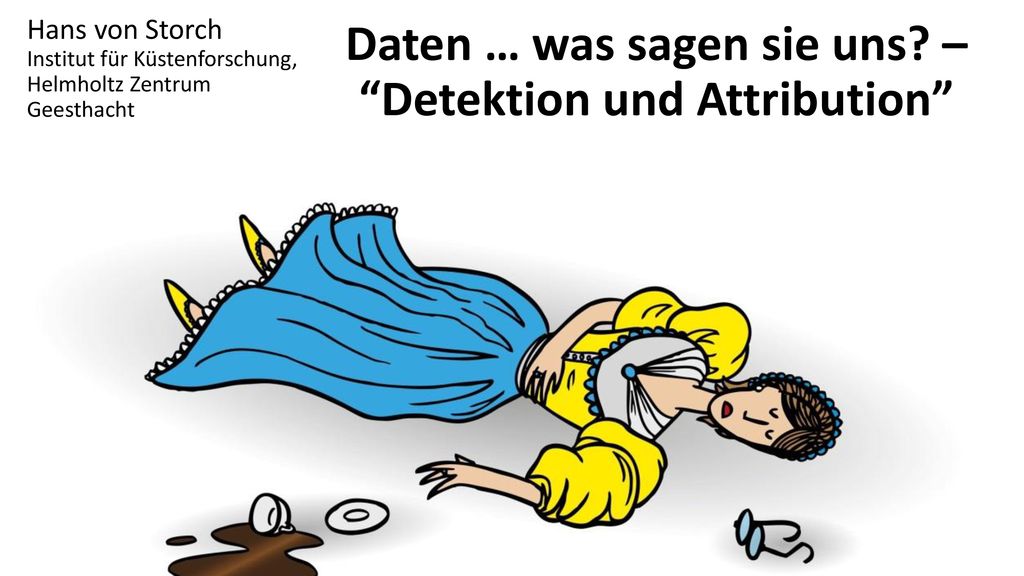 Daten … was sagen sie uns – Detektion und Attribution