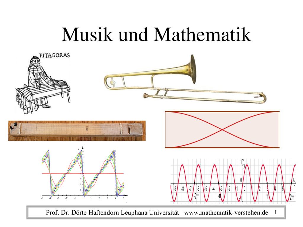 Musik und Mathematik Prof. Dr. Dörte Haftendorn Leuphana Universität