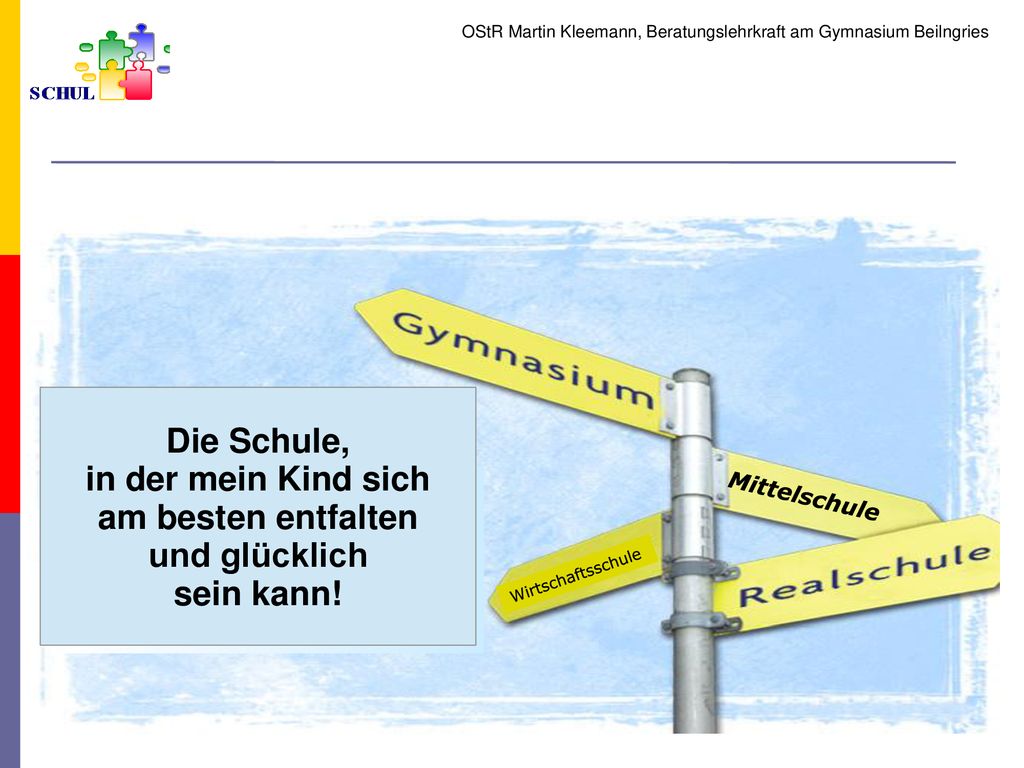 Die Schule, in der mein Kind sich am besten entfalten und glücklich