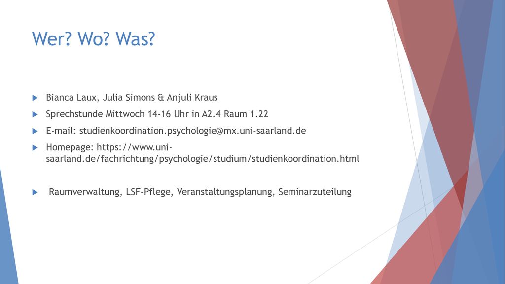 Wer Wo Was Bianca Laux, Julia Simons & Anjuli Kraus