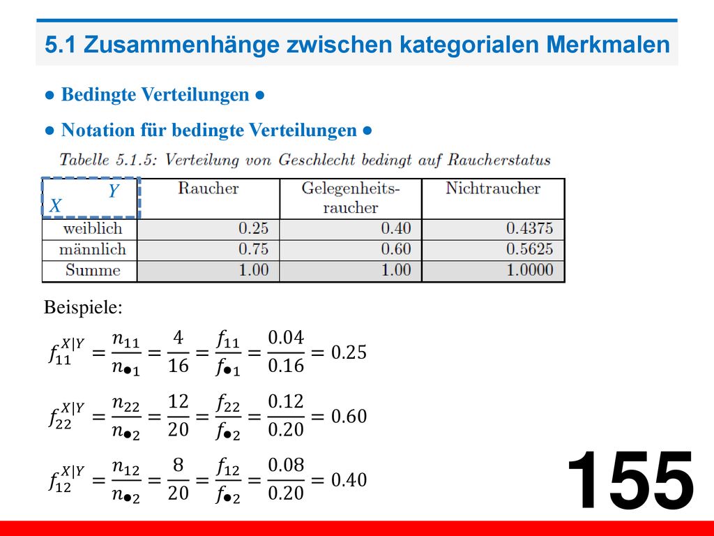 5.1 Zusammenhänge zwischen kategorialen Merkmalen