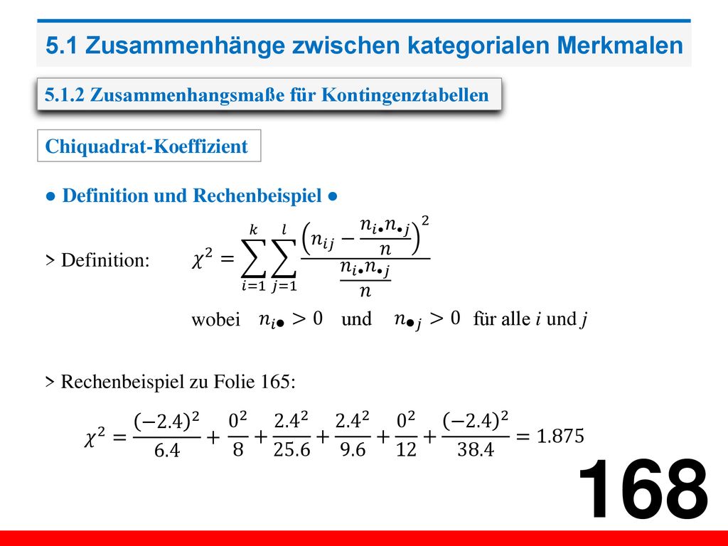 5.1 Zusammenhänge zwischen kategorialen Merkmalen