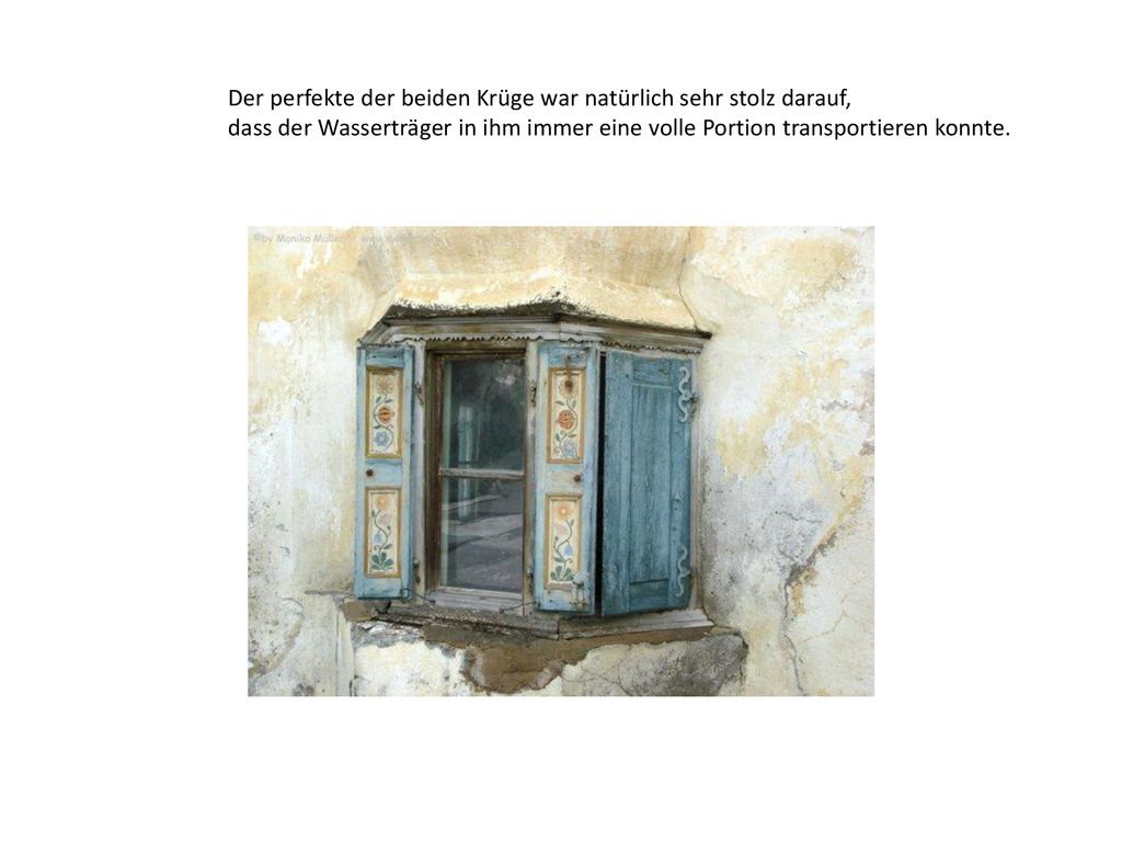 Der perfekte der beiden Krüge war natürlich sehr stolz darauf,