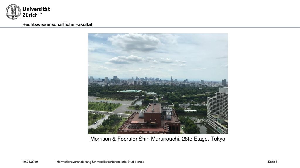 Morrison & Foerster Shin-Marunouchi, 28te Etage, Tokyo
