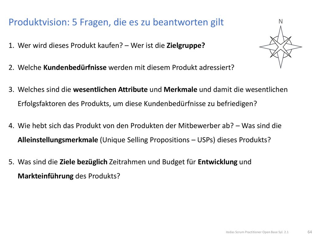 Produktvision: 5 Fragen, die es zu beantworten gilt