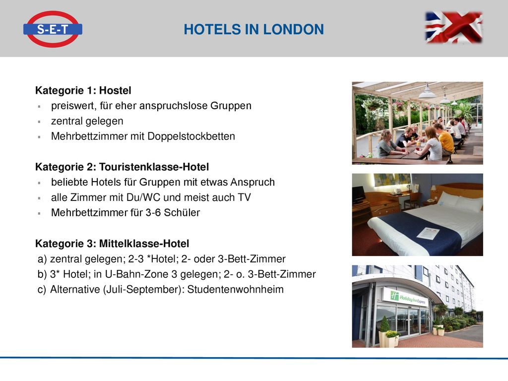 Hotels in London Kategorie 1: Hostel