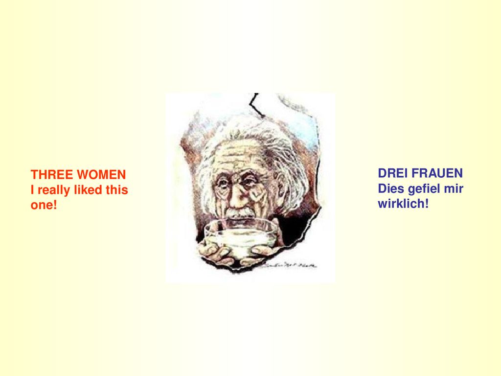 THREE WOMEN I really liked this one! DREI FRAUEN Dies gefiel mir wirklich!