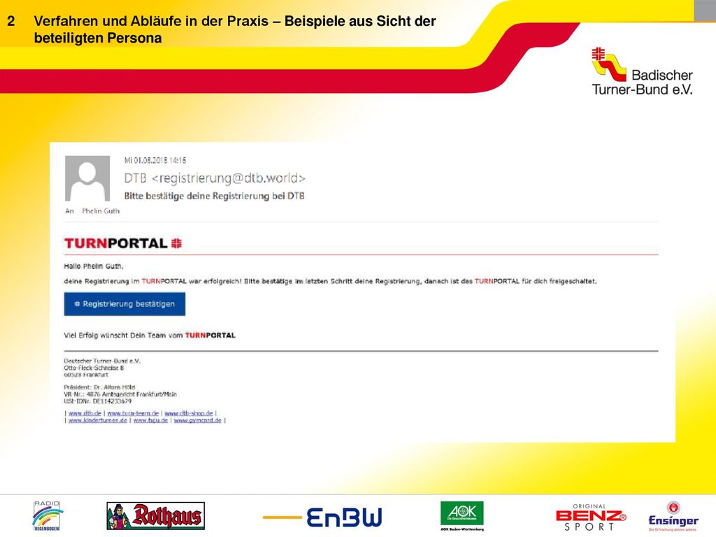 2 Verfahren und Abläufe in der Praxis – Beispiele aus Sicht der beteiligten Persona