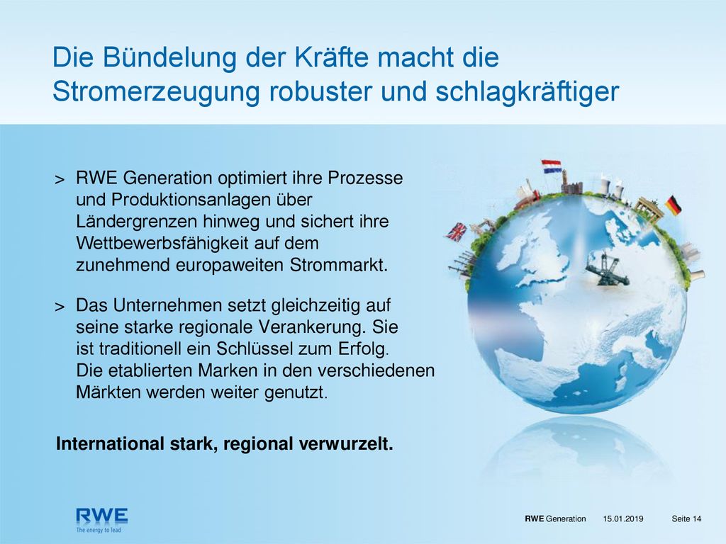 Die Bündelung der Kräfte macht die Stromerzeugung robuster und schlagkräftiger