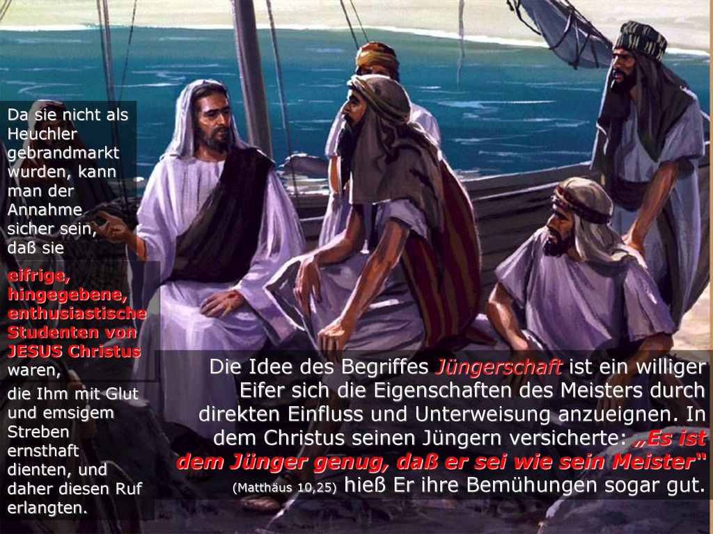 Da sie nicht als Heuchler gebrandmarkt wurden, kann man der Annahme sicher sein, daß sie