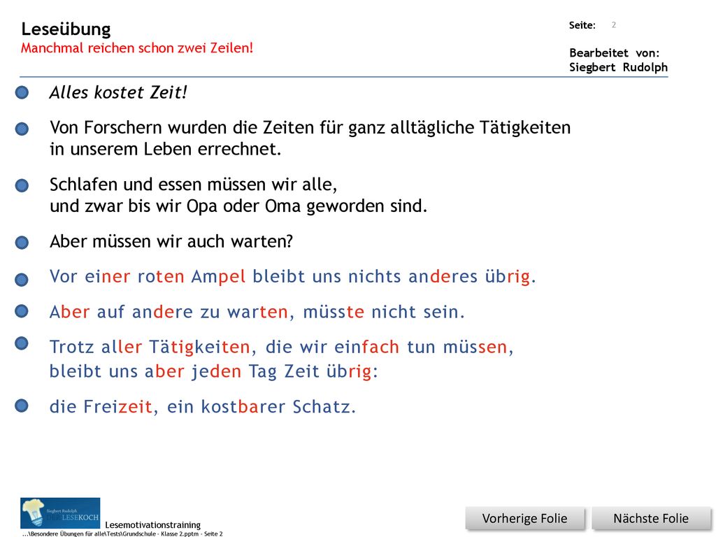 Von Forschern wurden die Zeiten für ganz alltägliche Tätigkeiten