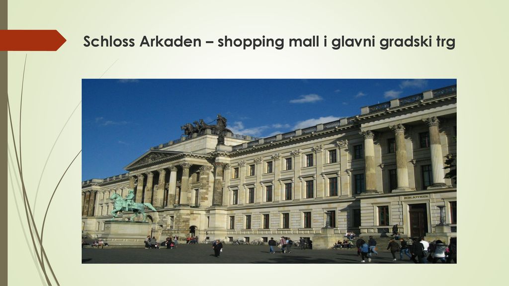 Schloss Arkaden – shopping mall i glavni gradski trg