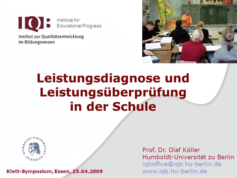 Leistungsdiagnose und Leistungsüberprüfung