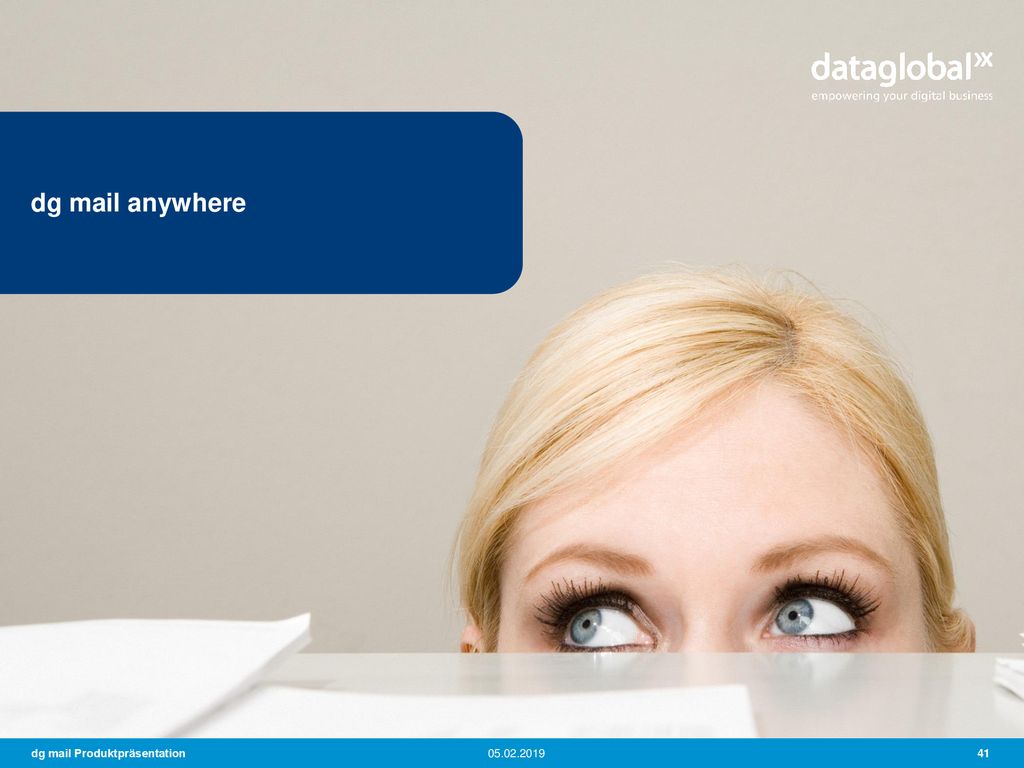dg mail anywhere dg mail Produktpräsentation