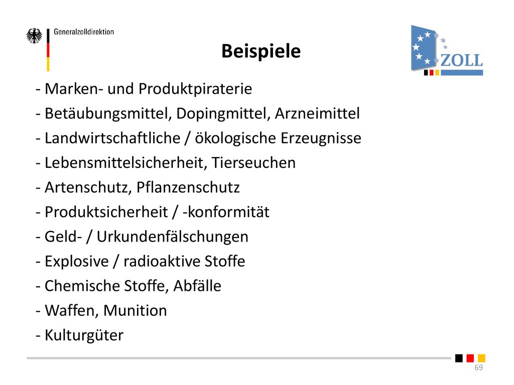 Beispiele - Marken- und Produktpiraterie