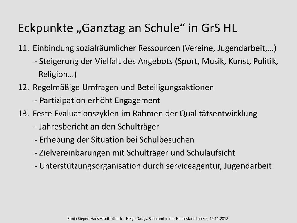 Eckpunkte „Ganztag an Schule in GrS HL