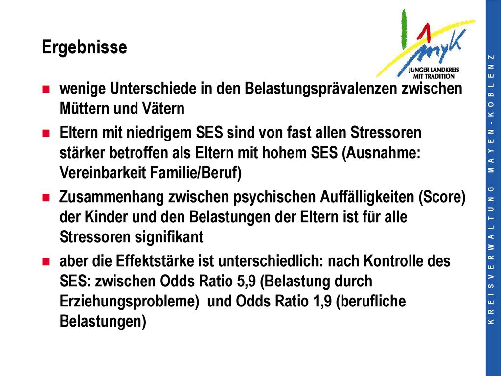 Ergebnisse Stadt Koblenz: 35,8 % (Vorjahr: 33,7 %; Vvj.: 37,3 %)