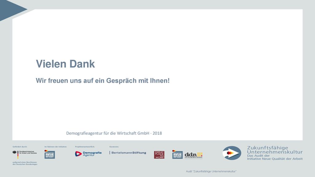 Vielen Dank Wir freuen uns auf ein Gespräch mit Ihnen!