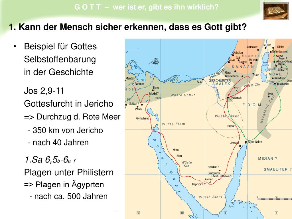 1. Kann der Mensch sicher erkennen, dass es Gott gibt