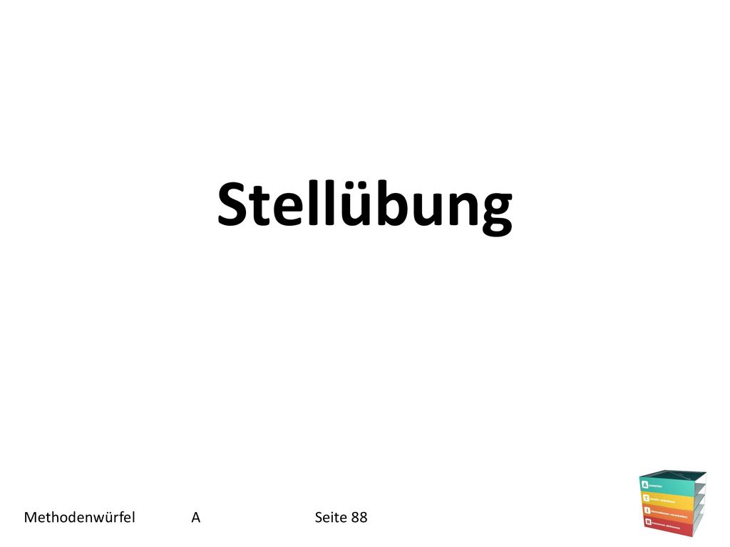 Stellübung