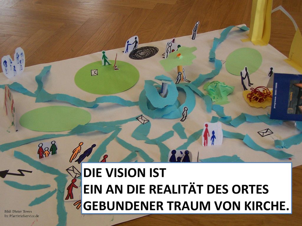 Die Vision ist ein an die Realität des Ortes gebundener Traum von Kirche.